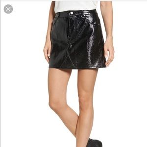 Chloe and Katie Faux Leather Moto Mini